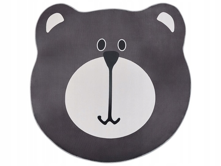 Dětský koberec 120 cm hnědý COLARGOL