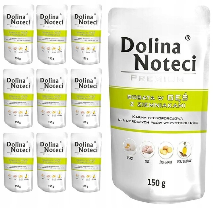 Dolina Noteci Premium Bohaté na Husu 10x150g