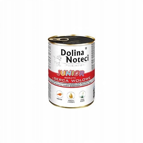 Dolina Noteci Premium JUNIOR Hovězí srdce 400g