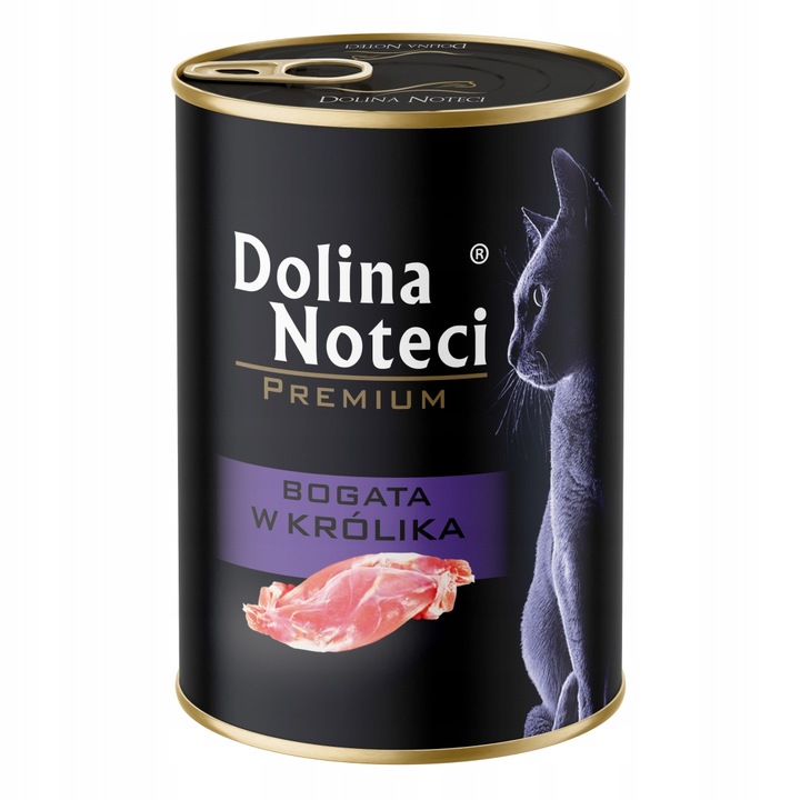 Dolina Noteci Premium Mokré Krmivo Pro Kočky 400 g Bohaté na králíka