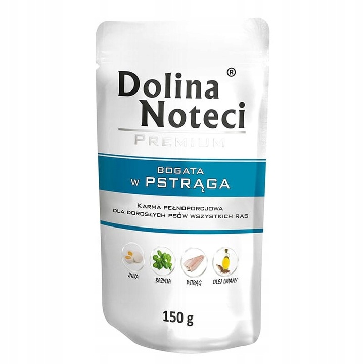 Dolina Noteci Premium vlhké krmivo Bohaté na PSTRUHA