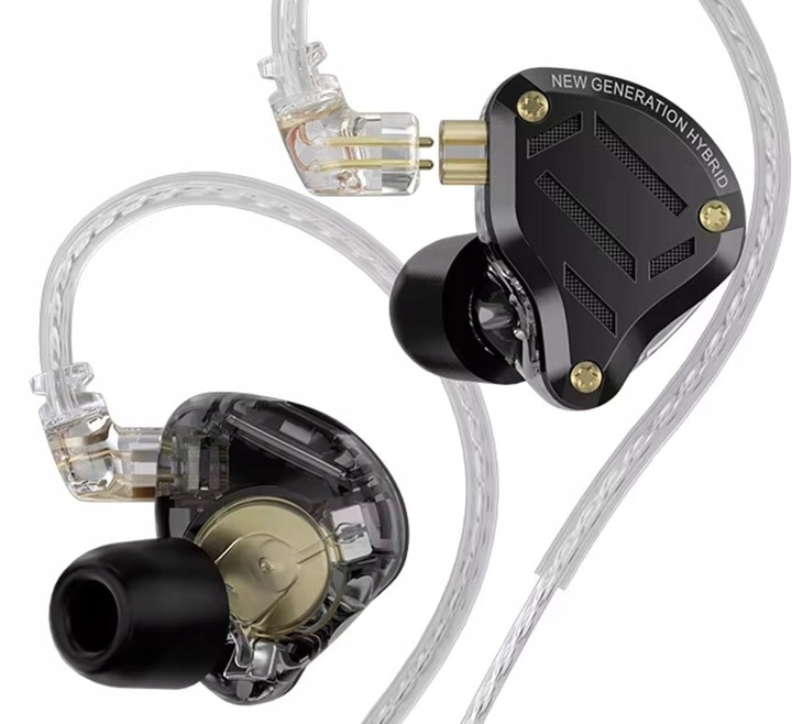 Drátová sluchátka do kanálů KZ ZS10 PRO 2 černá