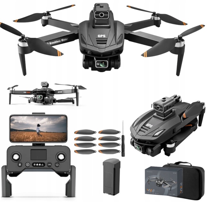 Dron Spreest V168 8K GPS 3000 m 2000 mAh LEVNĚ