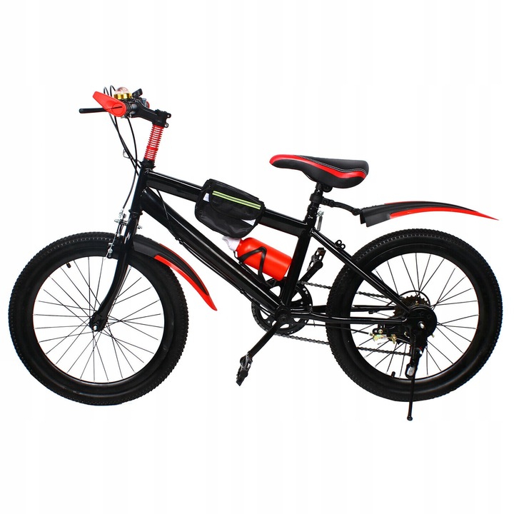 Dětské kolo 20" MTB horské kolo pro chlapce, dívky, červené SLEVA
