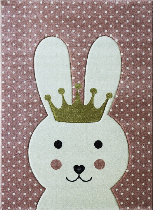 Dětský kusový koberec 120x180 DORRIS 7 - růžový