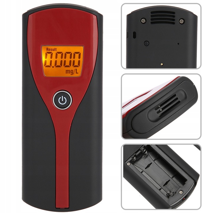 DIGITÁLNÍ BEZNÁUSTKOVÝ ALKOHOLTESTER, TESTER BATERIÍ