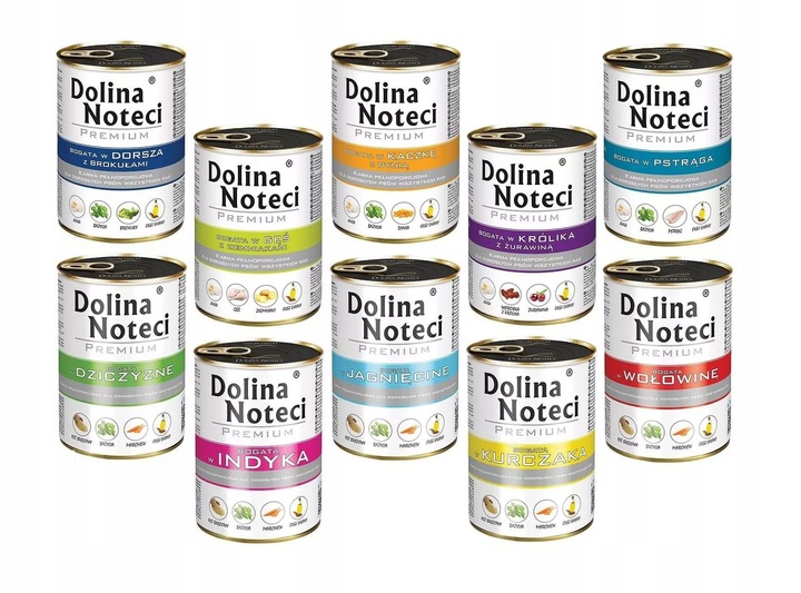 Dolina Noteci PREMIUM krmivo pro psy MIX CHUTÍ 20x 800g