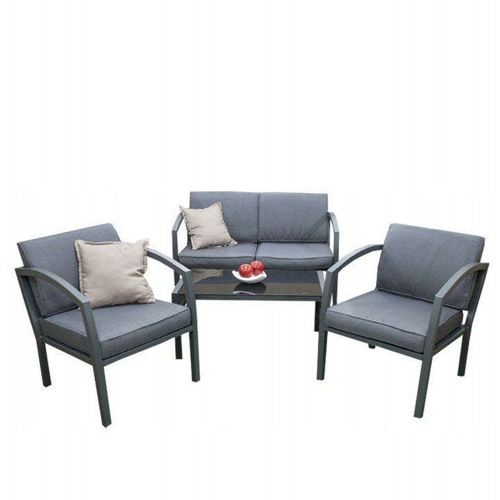 Doppler BELLARIA LOUNGE set - hliníková zahradní souprava