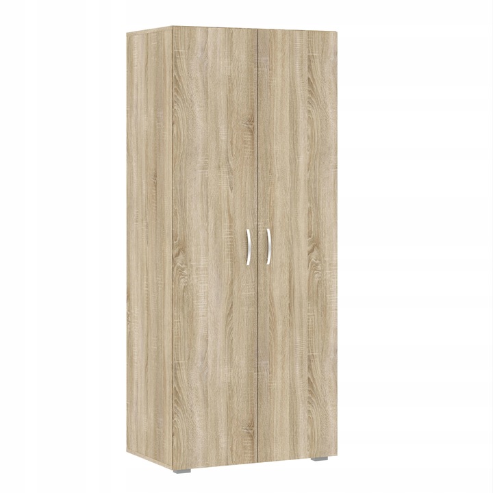 Dvoudveřová šatní skříň 74 cm RICHLAND - dub sonoma