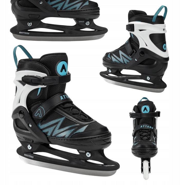 Dětské nastavitelné Brusle 2v1 ATTABO 2 v 1 Kylo modré S 82A ABC7