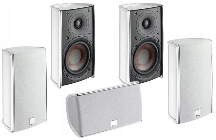 Domácí kino Dali Fazon Micro x4 +Fazon Vokal x1 bílý 600 W 5.0