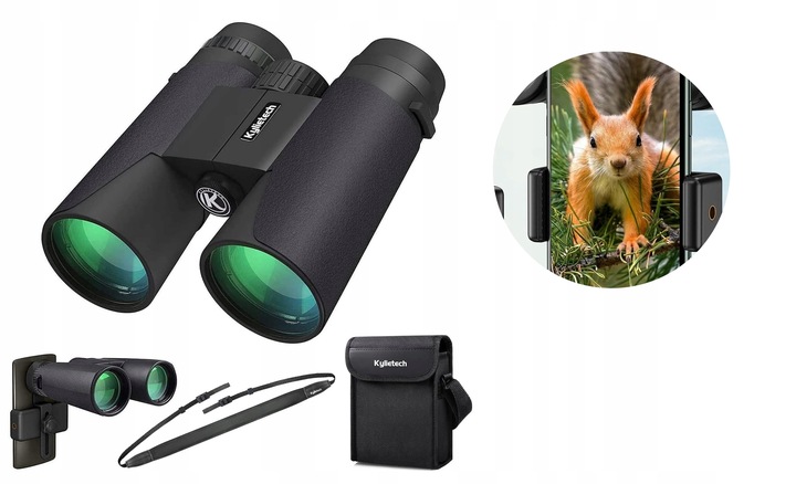 Dalekohled s velkým dosahem 12x42 Hranol Bak4 FMC vrstva Lovecký Taktický