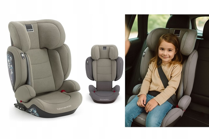 Dětská autosedačka 15-36 kg 100-150 cm, nastavitelná opěrka hlavy Inglesin