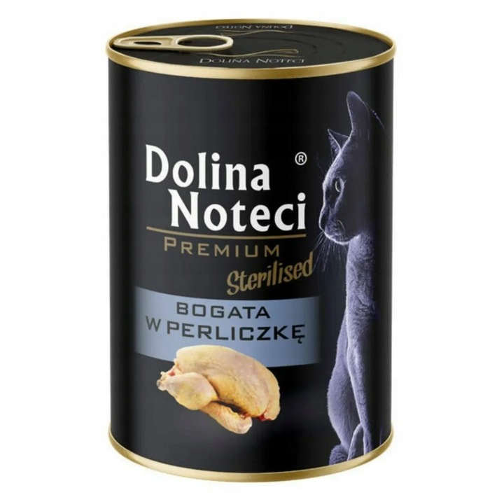 Dolina Noteci PREMIUM KOČKA Perlička 400 g pro sterilizované kočky