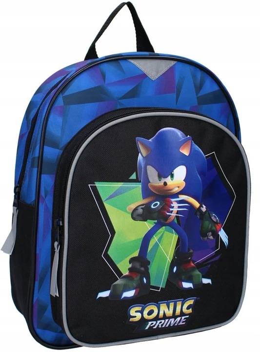 Dětský batoh s velkou přední kapsou Ježek Sonic