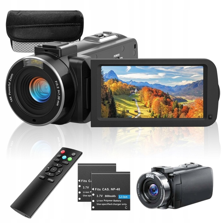 DIGITÁLNÍ FOTOAPARÁT 1080P 36MP 16X ZOOM WEBOVÁ KAMERA S INFRAČERVENÝM NOČNÍM VIDĚNÍM nejlevnější