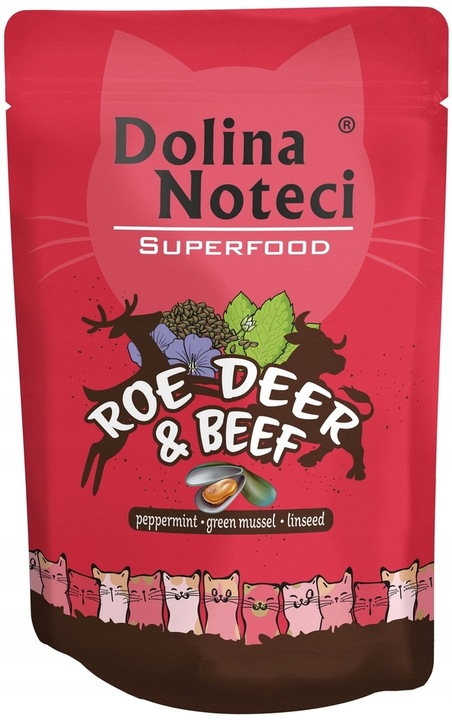 DOLINA NOTECI SUPERPOTRAVINY SRNKA A HOVĚZÍ MASO 85 G