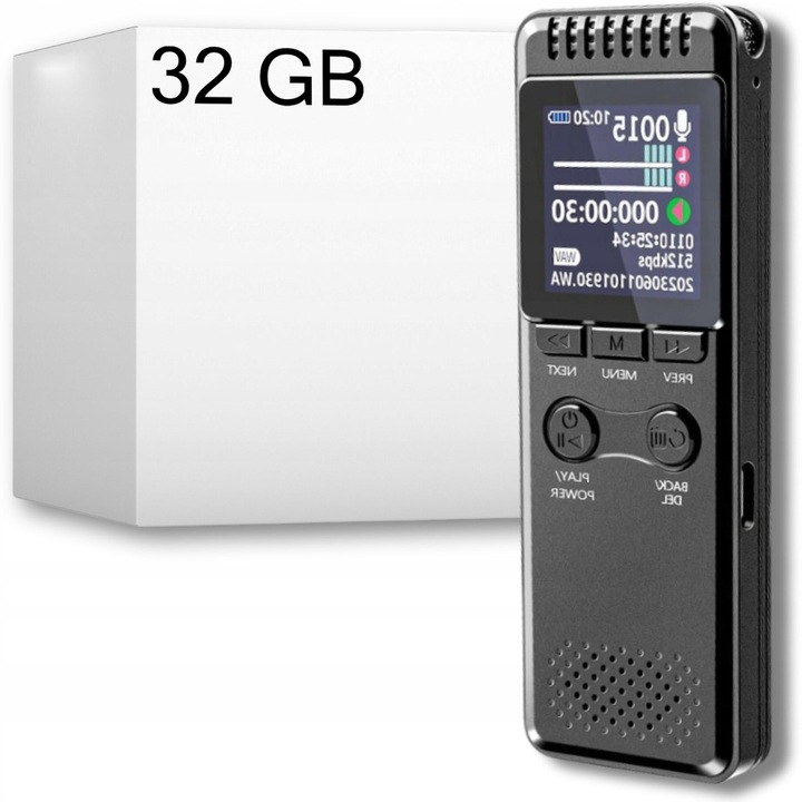 Diktafon Spreest V30C 32 GB