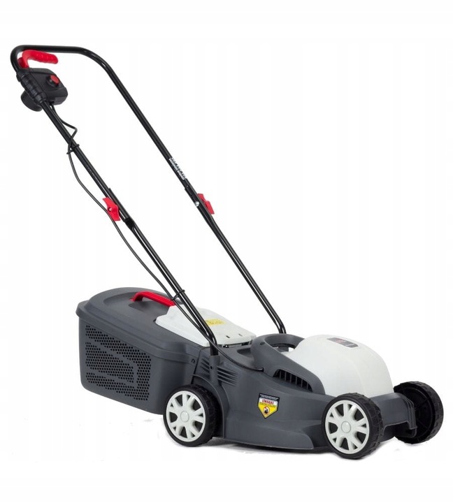 ELEKTRICKÁ SEKAČKA NAC 32 CM 27 L 1200 W, ZADNÍ VÝHOZ DO KOŠE, LEHKÁ, MALÁ