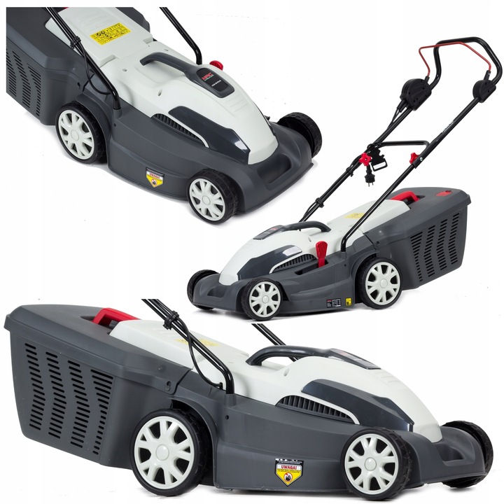 ELEKTRICKÁ SEKAČKA NAC LE16-38-PB-KC 1600 W 38 CM LEVNĚ