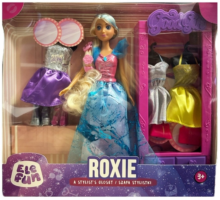 Elefun Panenka ROXIE Skříň stylistky + doplňky