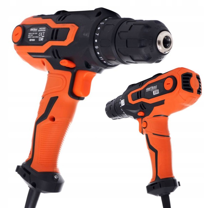 ELEKTRICKÁ VRTAČKA AKU ŠROUBOVÁK 900 W SÍŤOVÁ 10 mm 1800 ot/min KRAFT