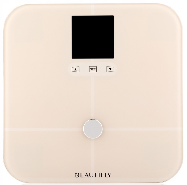 Elektronická váha BEAUTIFLY Scanner Smart APP Sklo 180 kg