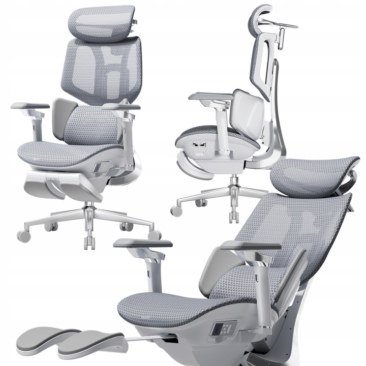 Ergonomické otočné kancelářské křeslo HBADA X7 s masážní funkcí