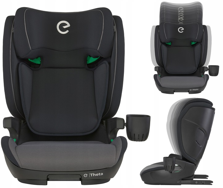 ESPIRO Autosedačka 15-36 kg 100-150 cm ISOFIX THETA 110 ONYX