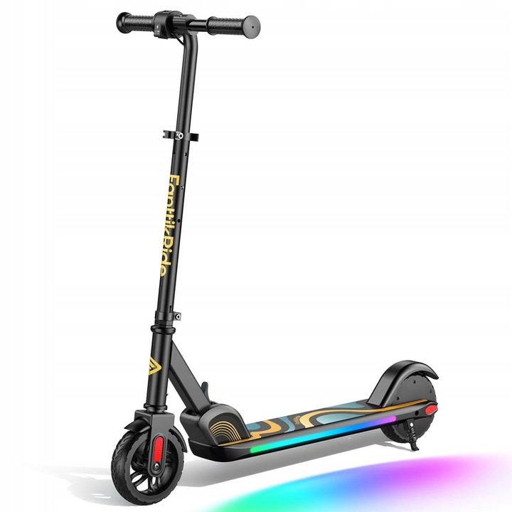 ELEKTRICKÁ KOLOBĚŽKA LED FANTTIKRIDE C9 PRO 16 KM/H, NASTAVITELNÁ, SKLÁDACÍ