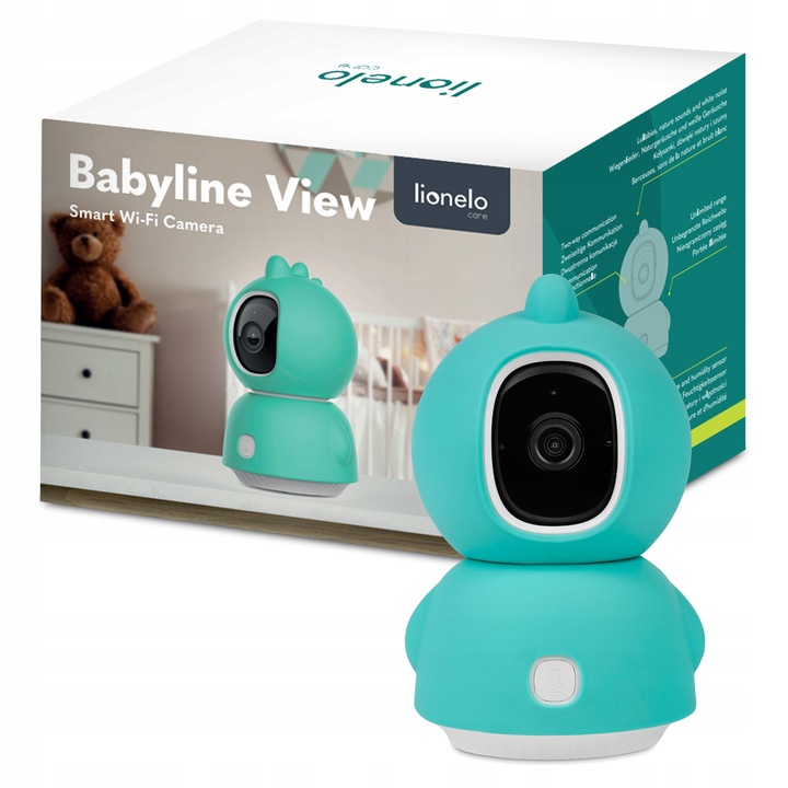 Elektronická chůvička Lionelo Babyline View Otočná WiFi kamera