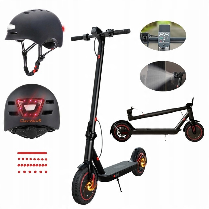 Elektrická koloběžka 350W 20KM/H 30KM 36V 10.4AH 8,5" pánská/dámská PL