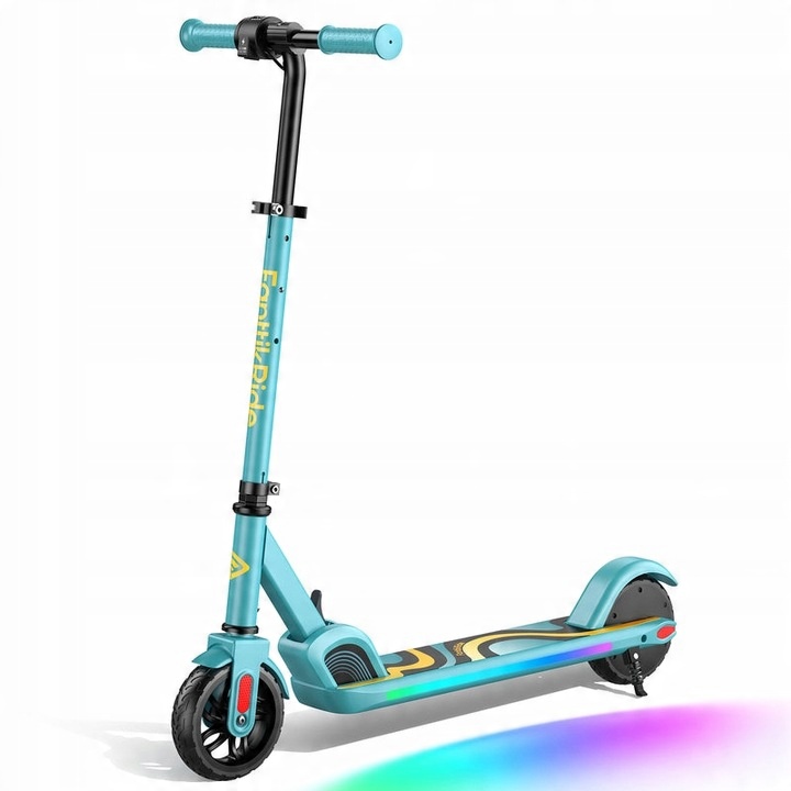 ELEKTRICKÁ KOLOBĚŽKA LED FANTTIKRIDE C9 PRO 16 KM/H, NASTAVITELNÁ, SKLÁDACÍ