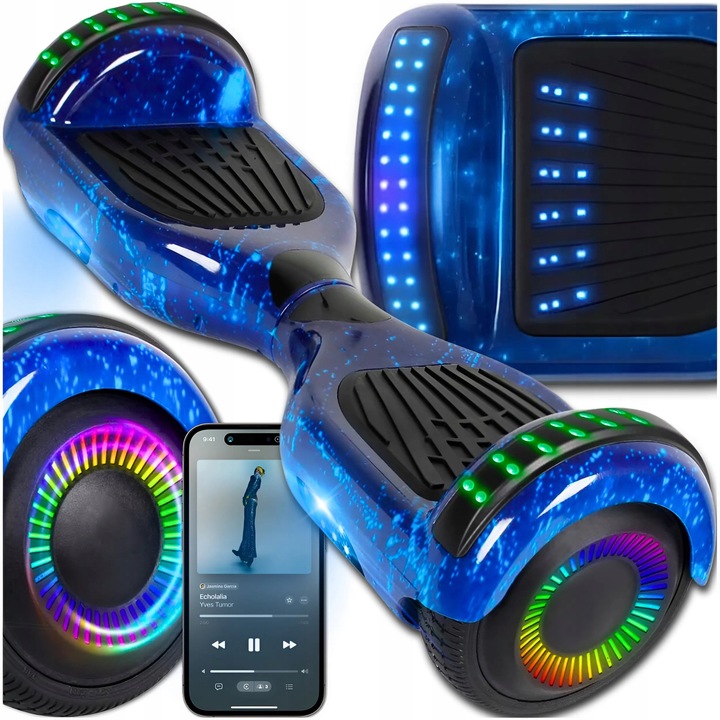 ELEKTRICKÝ SKATEBOARD HOVERBOARD 6,5 PALCŮ PRO DÍTĚ – DÁREK K PŘIJÍMÁNÍ