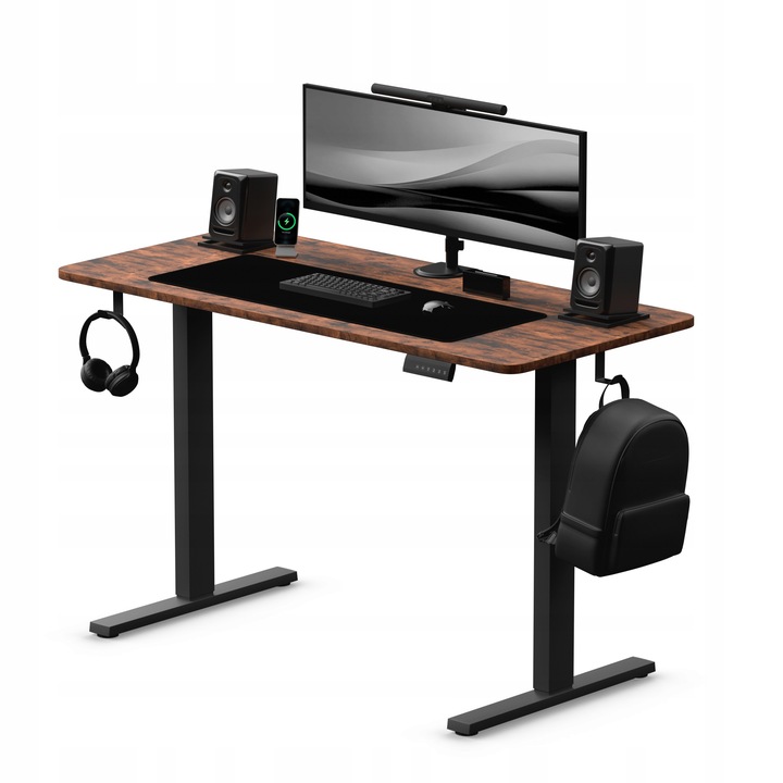 Elektrický psací stůl nastavitelný Control+ 120/60 LVNSystem rustikální 73-122