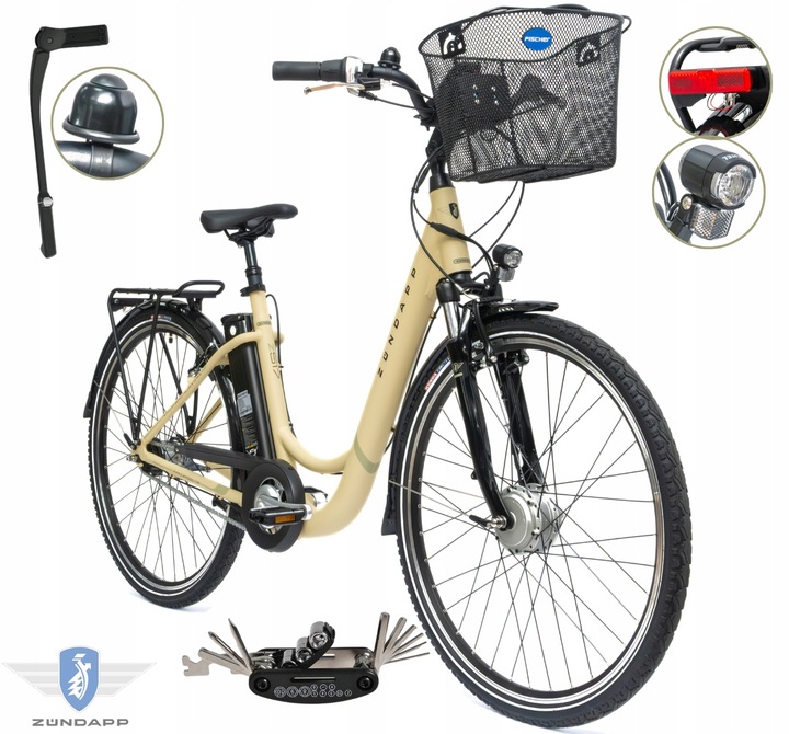 Elektrokolo Dámské městské kolo 28" 250 W LCD Alu SHIMANO Nexus 2025