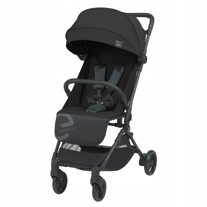Espiro Pop 2025 sportovní kočárek 10 Black Lucerice