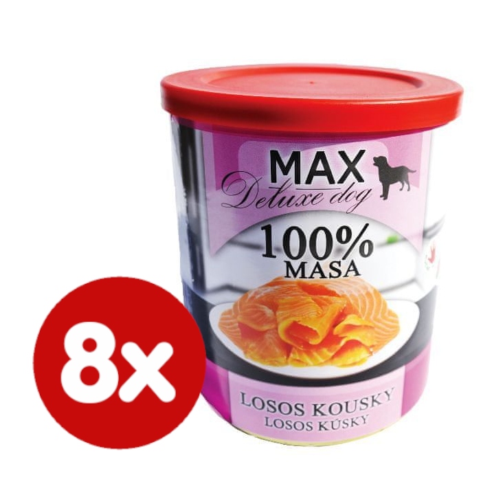 FALCO MAX deluxe losos kousky 800 g