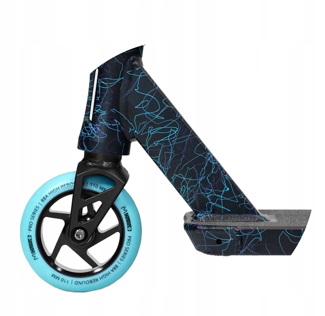 Freestyle kolobežka MOVINO Stunt SLAVE, Light Blue