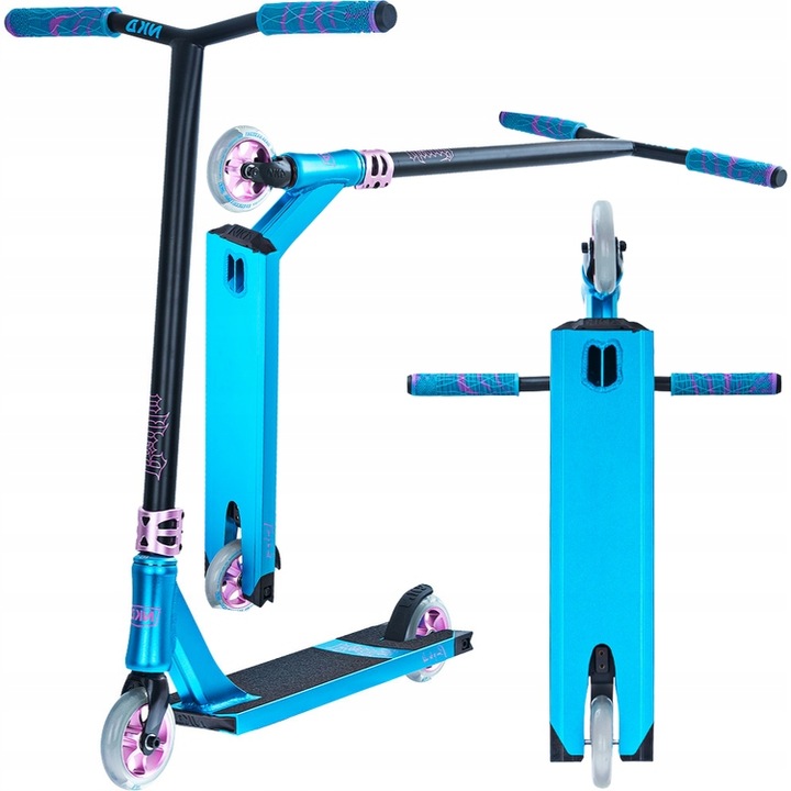 Freestyle Koloběžka NKD Rally V4 XS Black Teal o výšce 73 cm