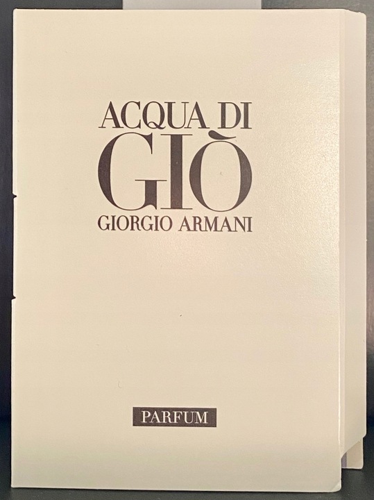 GIORGIO ARMANI ACQUA DI GIO PARFUM 1,2 ml WAWA MARRIOTT