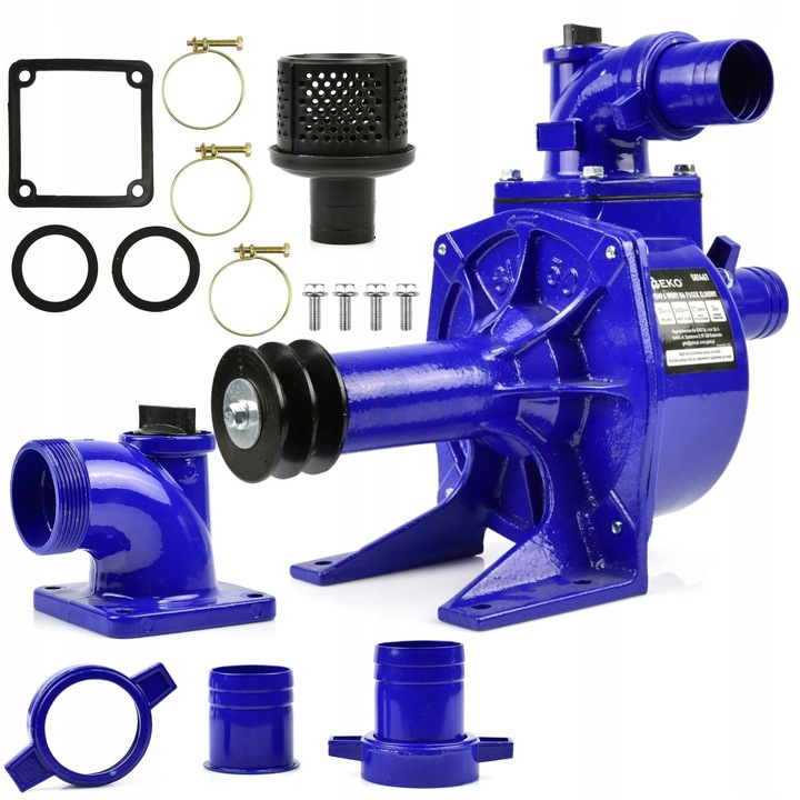 GEKO POVRCHOVÁ VODNÍ PUMPA NA KLÍNOVÝ ŘEMEN PRO MOTOČERPADLO 2“ G81467