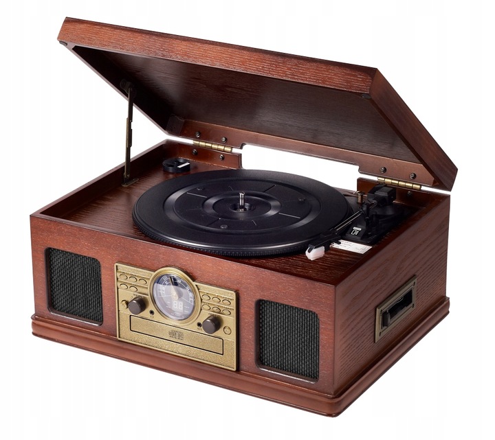 Gramofon Platinium stříbrný