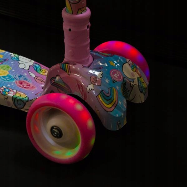 HLB15 PINK DĚTSKÁ KOLOBĚŽKA NILS FUN