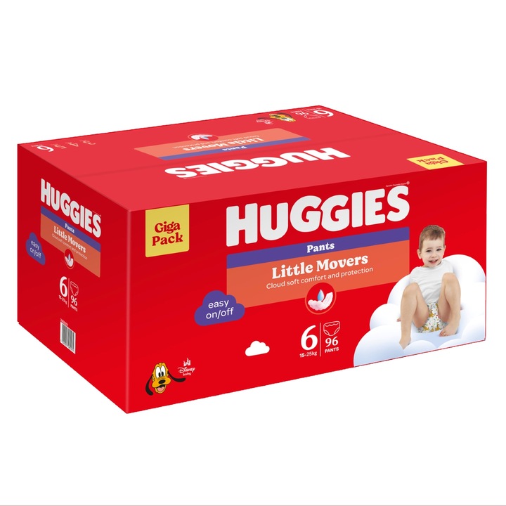 Huggies Little Movers Pants 6 (96) BOX