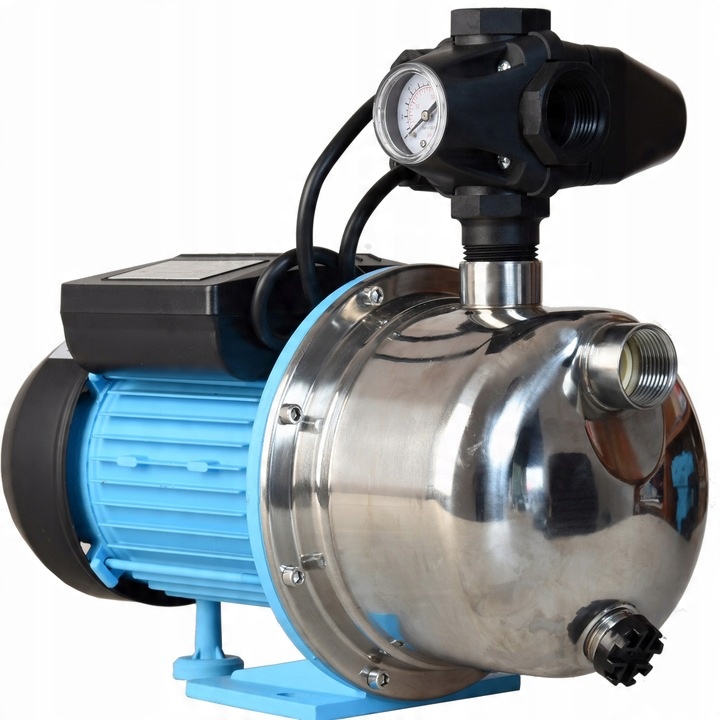 HYDROFOROVÁ PUMPA NA VODU S PŘÍSLUŠENSTVÍM, integrované příslušenství 1100 W 60 L/MIN VÝPRODEJ
