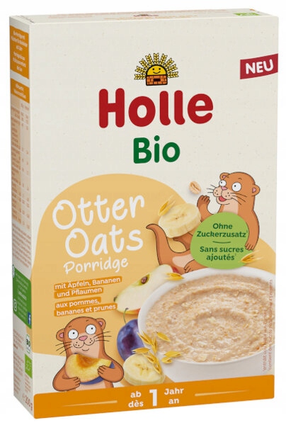 Holle ovesná a špaldová kaše s jablky, švestkami a banánem 200 g nejlevnější