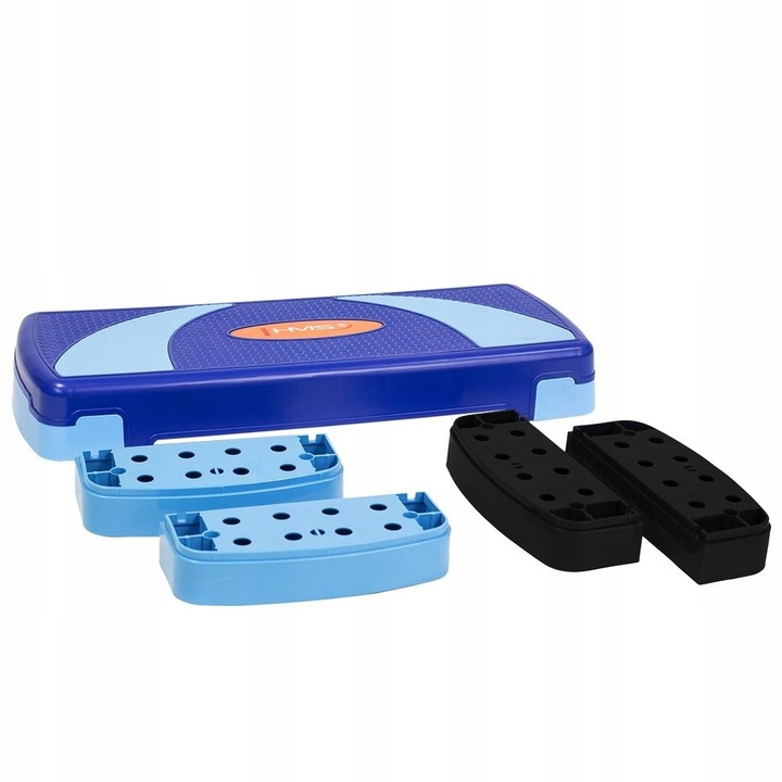 HMS Step Pro Fitness Cvičení Aerobiku 3 Stupňový S Regulací