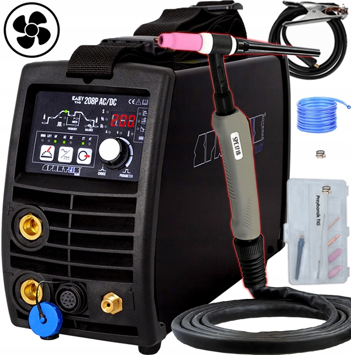 INVERTOROVÁ SVAŘOVACÍ JEDNOTKA EASY TIG 208P AC/DC 4T HF