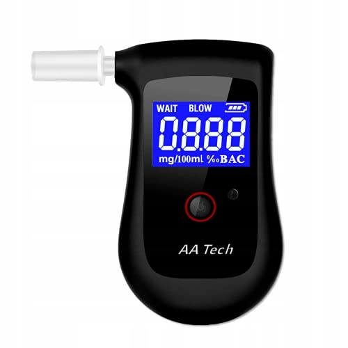 IBACheck Přenosný alkoholtester. Alco Test Akumulátor